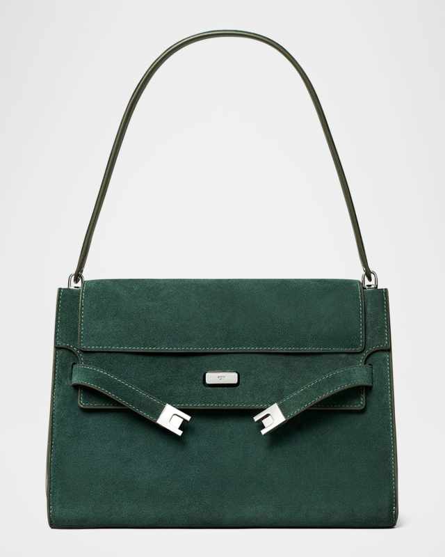 Large Suede Shoulder Bag